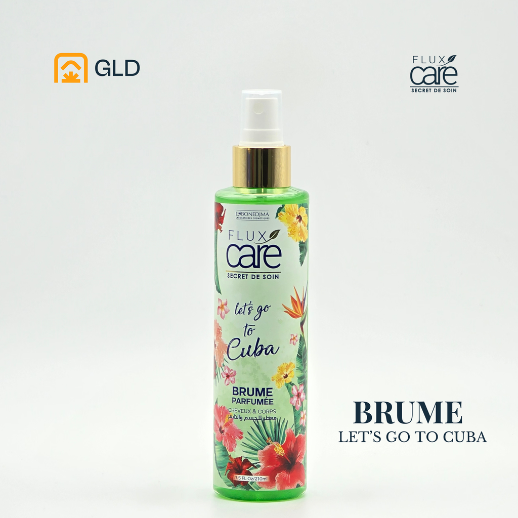 Brume Parfumée Flux Care Let'S Go To Cuba 210 Ml