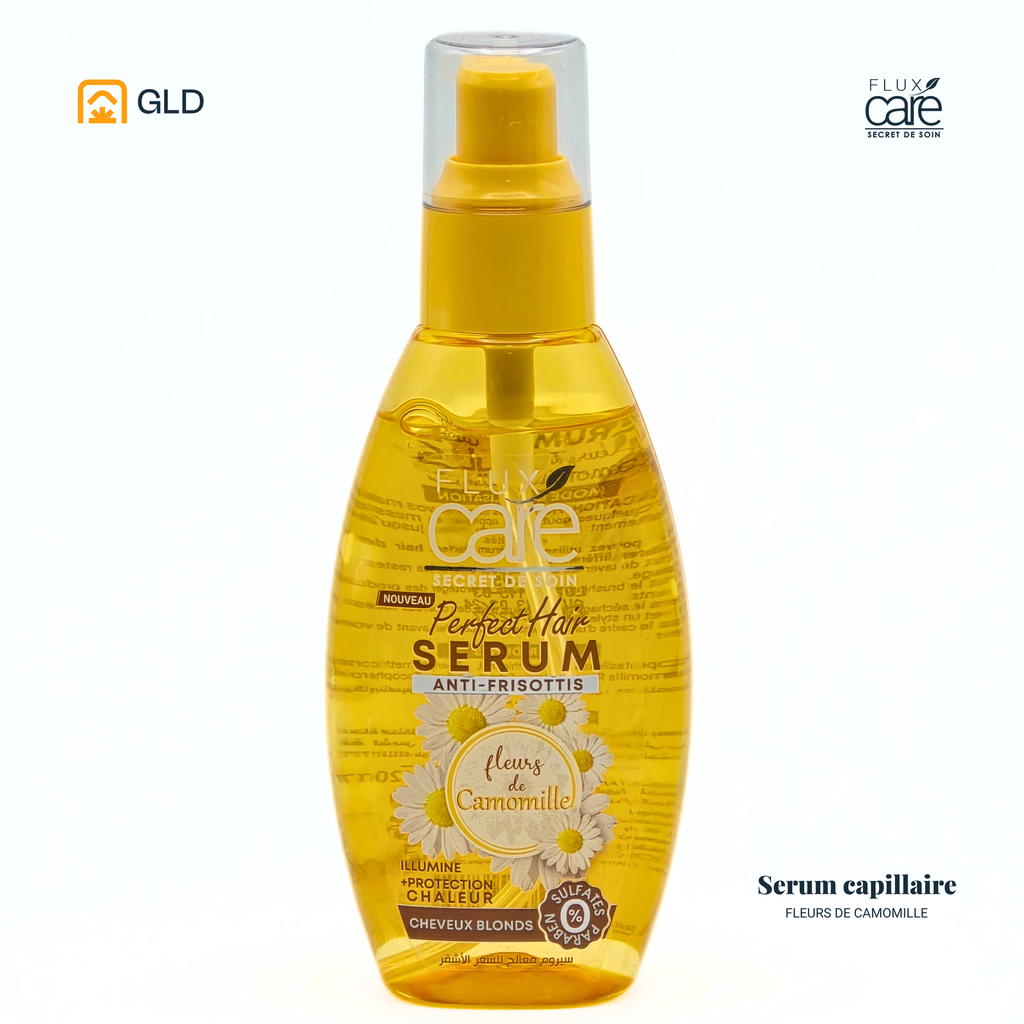 Serum Capillaire Flux Care Sans Sulfates Camomille 120 Ml