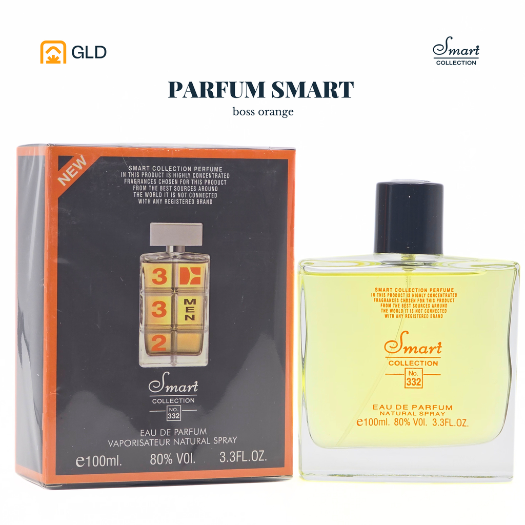 Eau De toilette Smart Collection Men N°332 Boss Orange 100 Ml