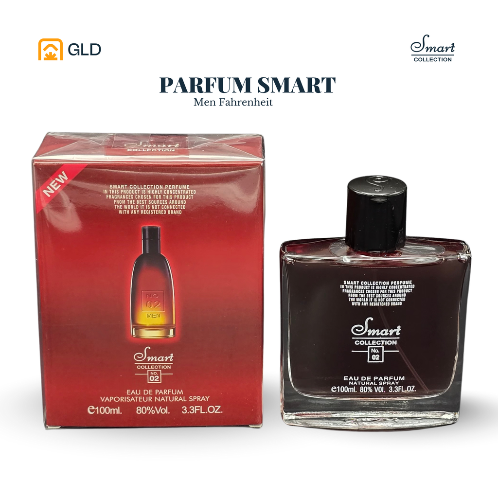 Eau De toilette Smart Collection Men N°2 Fahrenheit 100 Ml