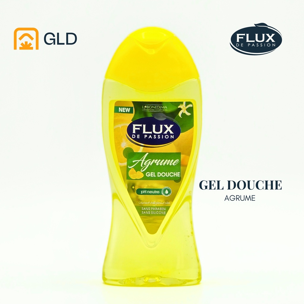 Gel Douche Flux Agrume 265 Ml New