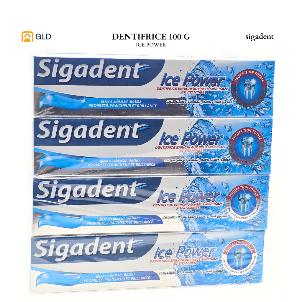Dentifrice Sigadent Ice Power 100 G