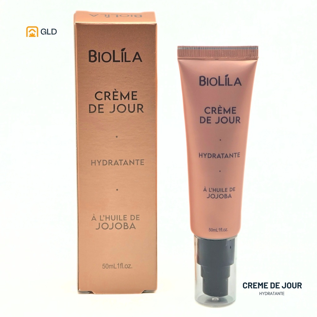 Creme de jour Biolila hydratante a l'huile de jojoba 50 Ml  