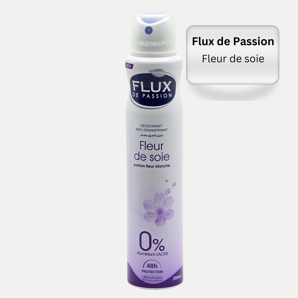Deodorant Flux Femme 200 ML Fleur De Soie