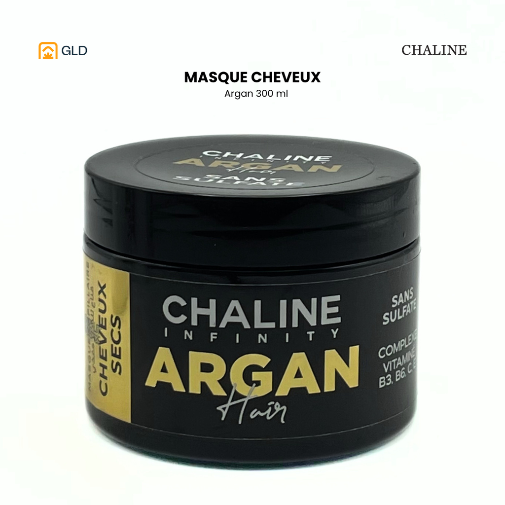 Masque Capillaire Chaline Sans Sulfate 300Ml Argan