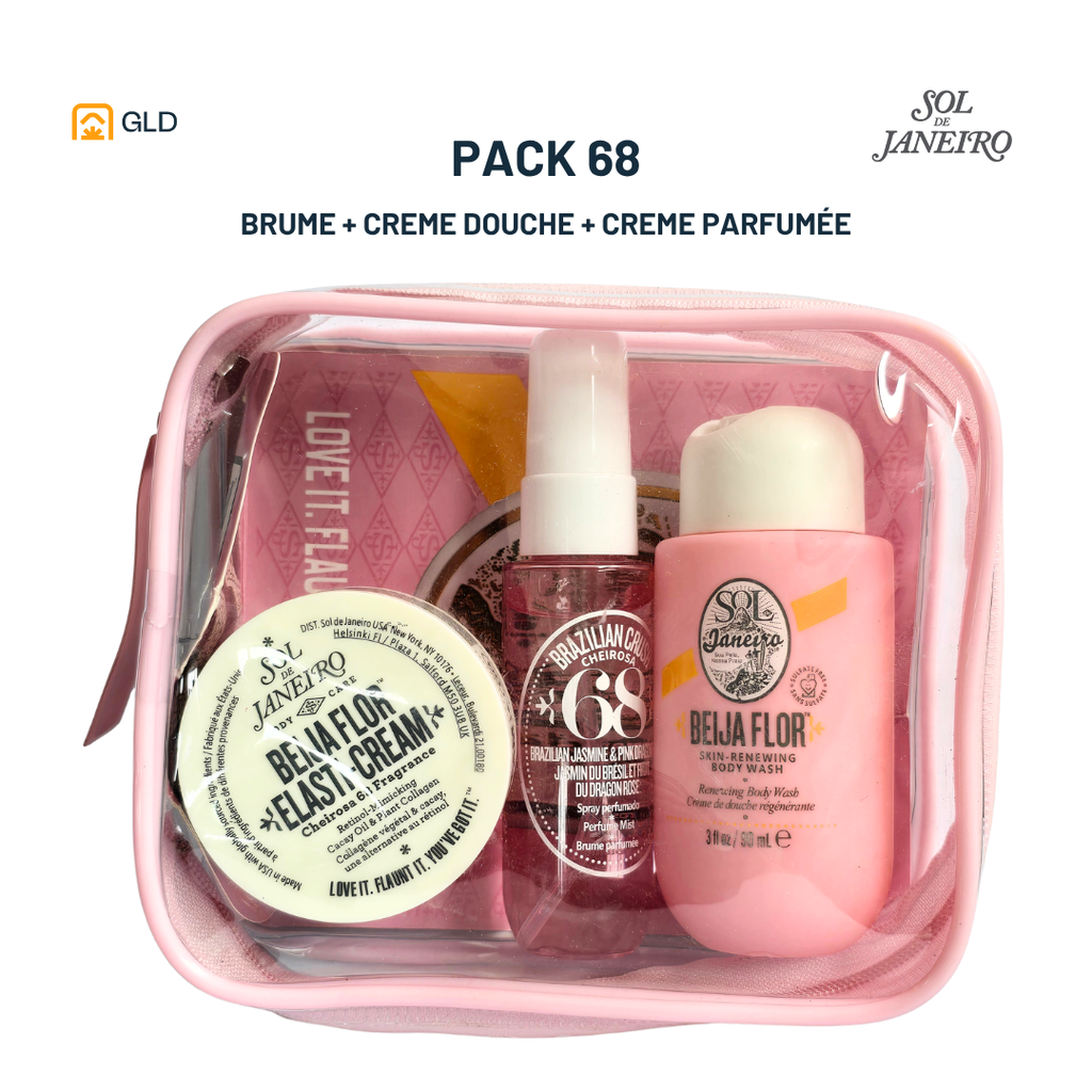 Trousse Sol De Janeiro 4Pcs Rose