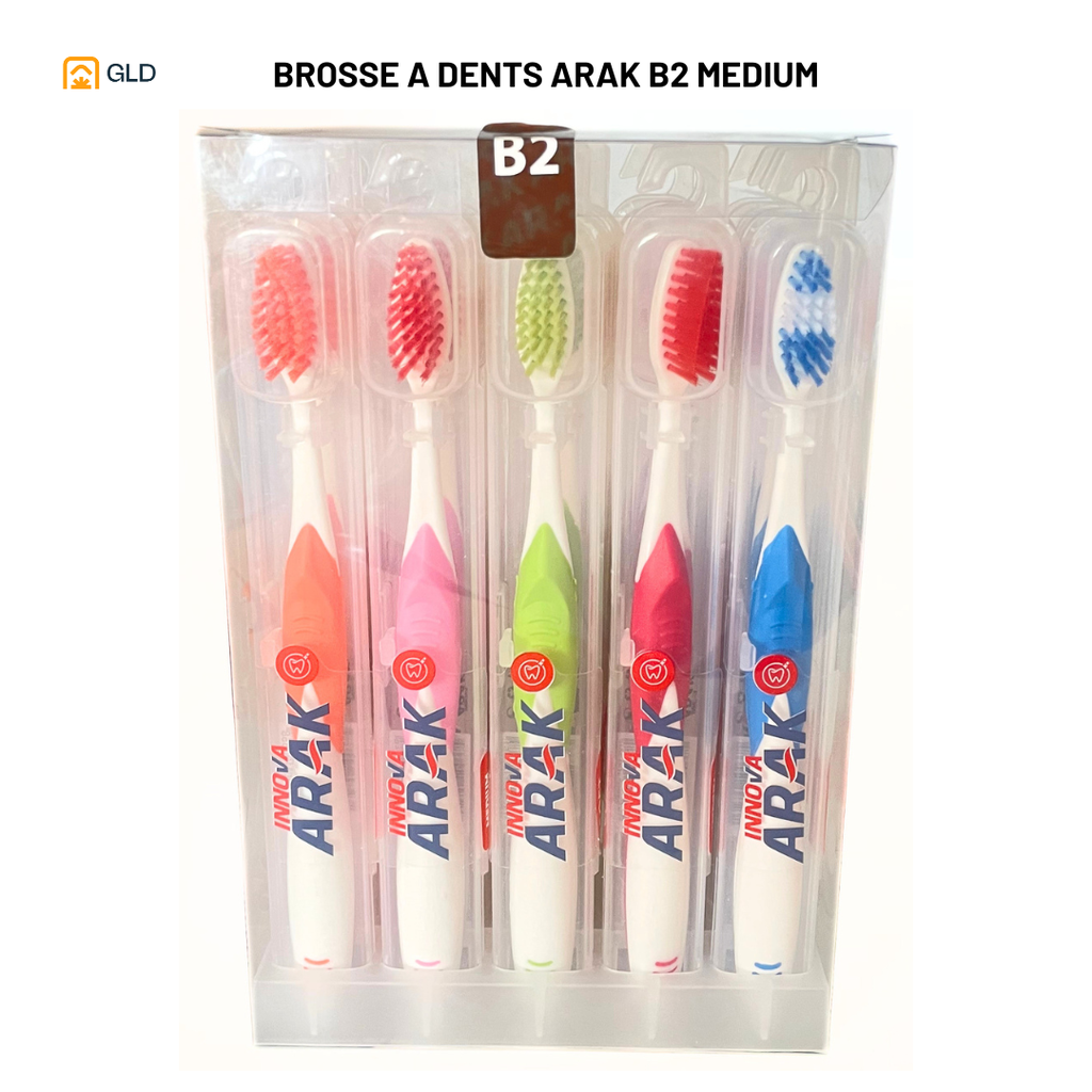 Brosse A Dents Innova Arak B2 Medium (paquet de 20) 
