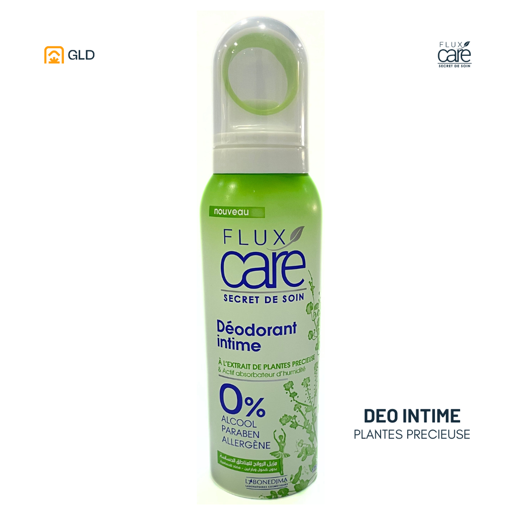 Deodorant Intime FLUX CARE 125 mL (Extrait de Plantes Precieuses)