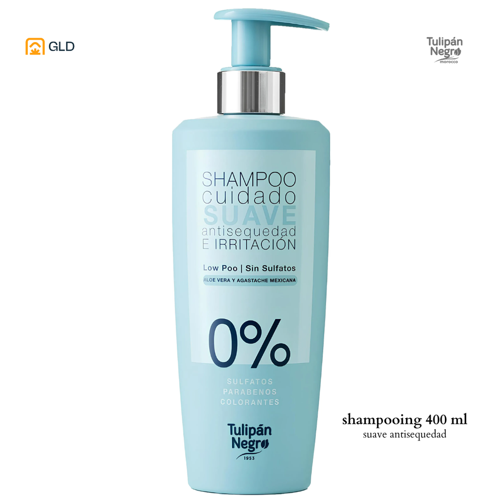 Shampooing Sans Sulfate Tulipan Negro Agastache Mexicana 500ML 