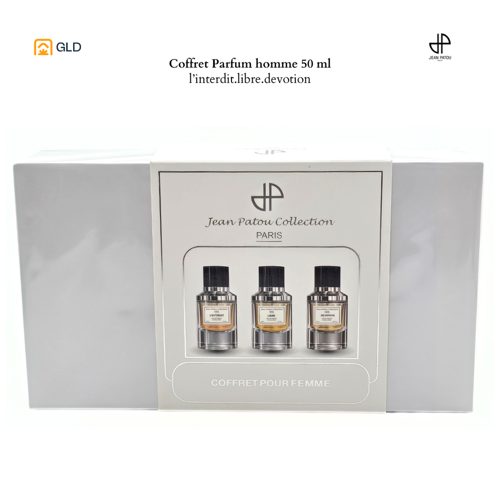 Coffret  Jean Patou L'interdit Libre Devotion Femme 3Pcs 