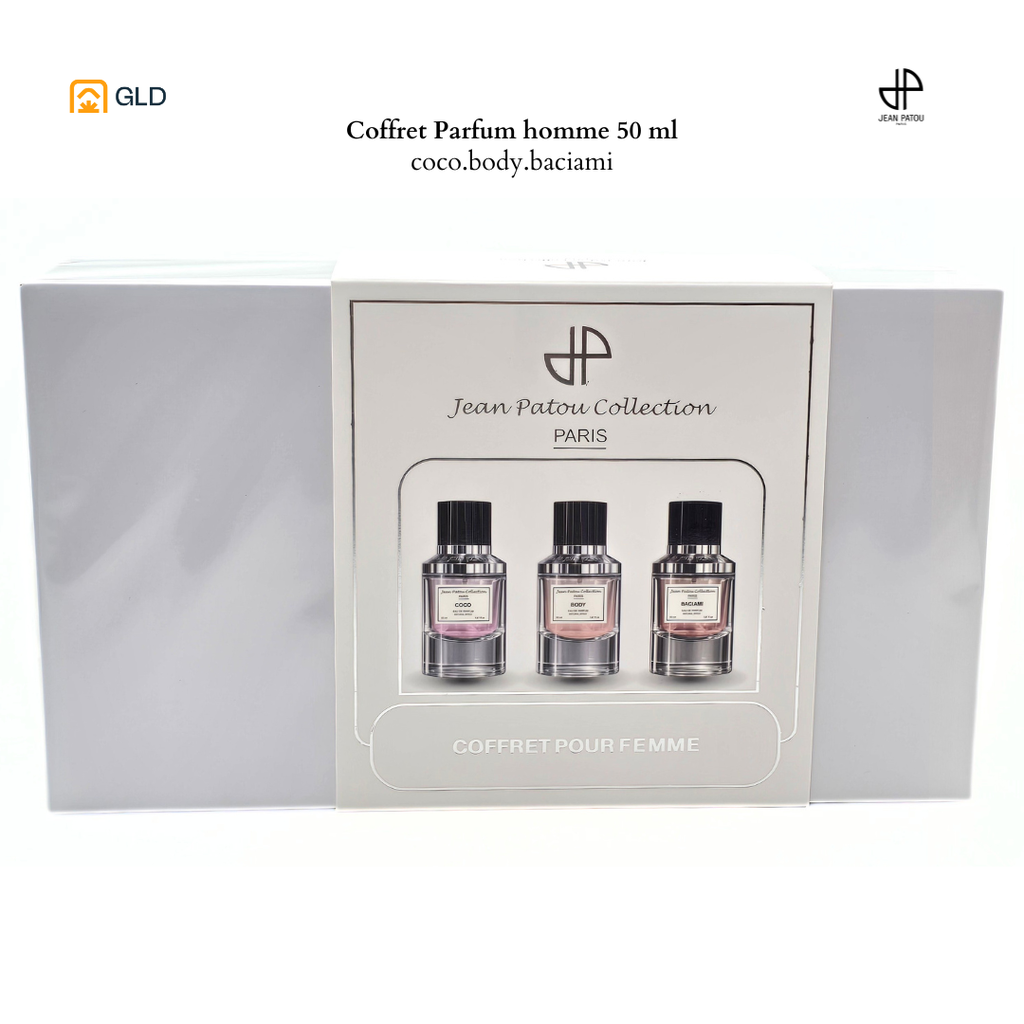 Coffret  Jean Patou Body Coco Baciami Femme 3Pcs