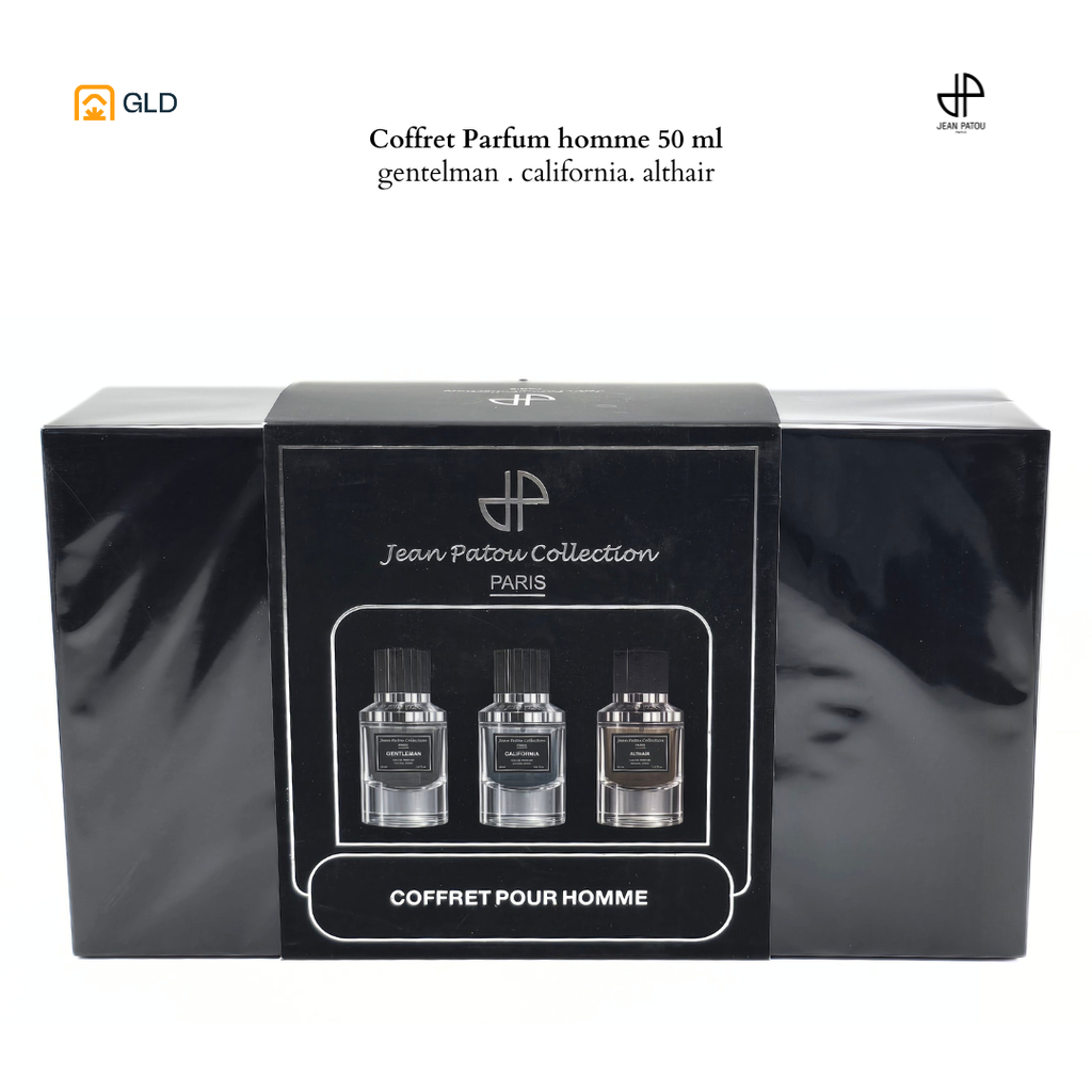 Coffret  Jean Patou Althair California Gentleman Homme 3Pcs 