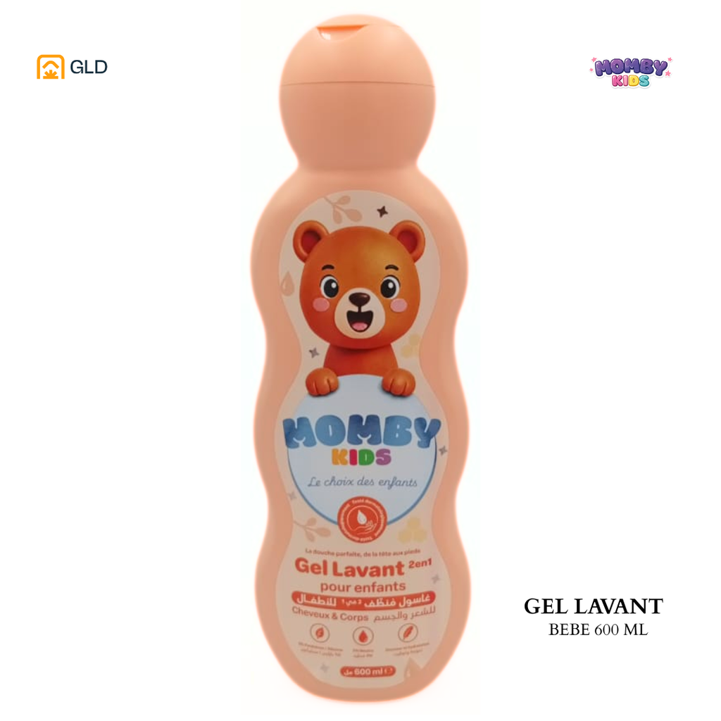 Gel Lavant 2 En 1 BéBé 600ML Momby