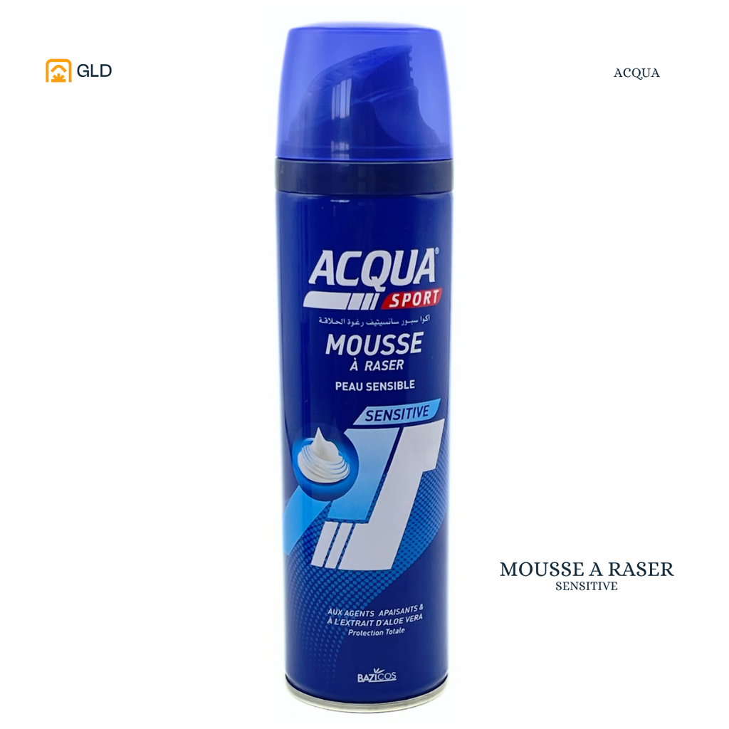Mousse a Raser Acqua  Bleu sensitive200ML
