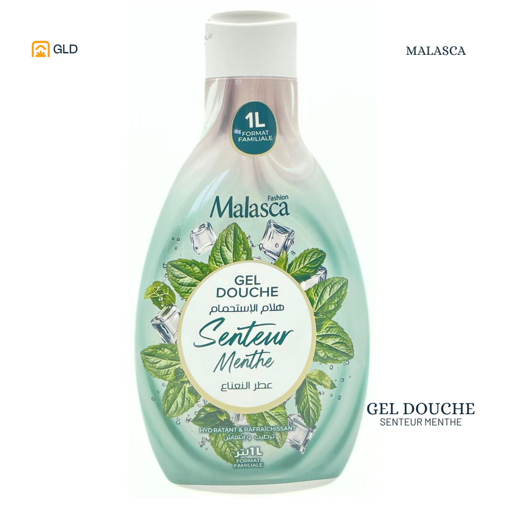 Gel Douche Fashion Senteur Menthe Malasca 1L