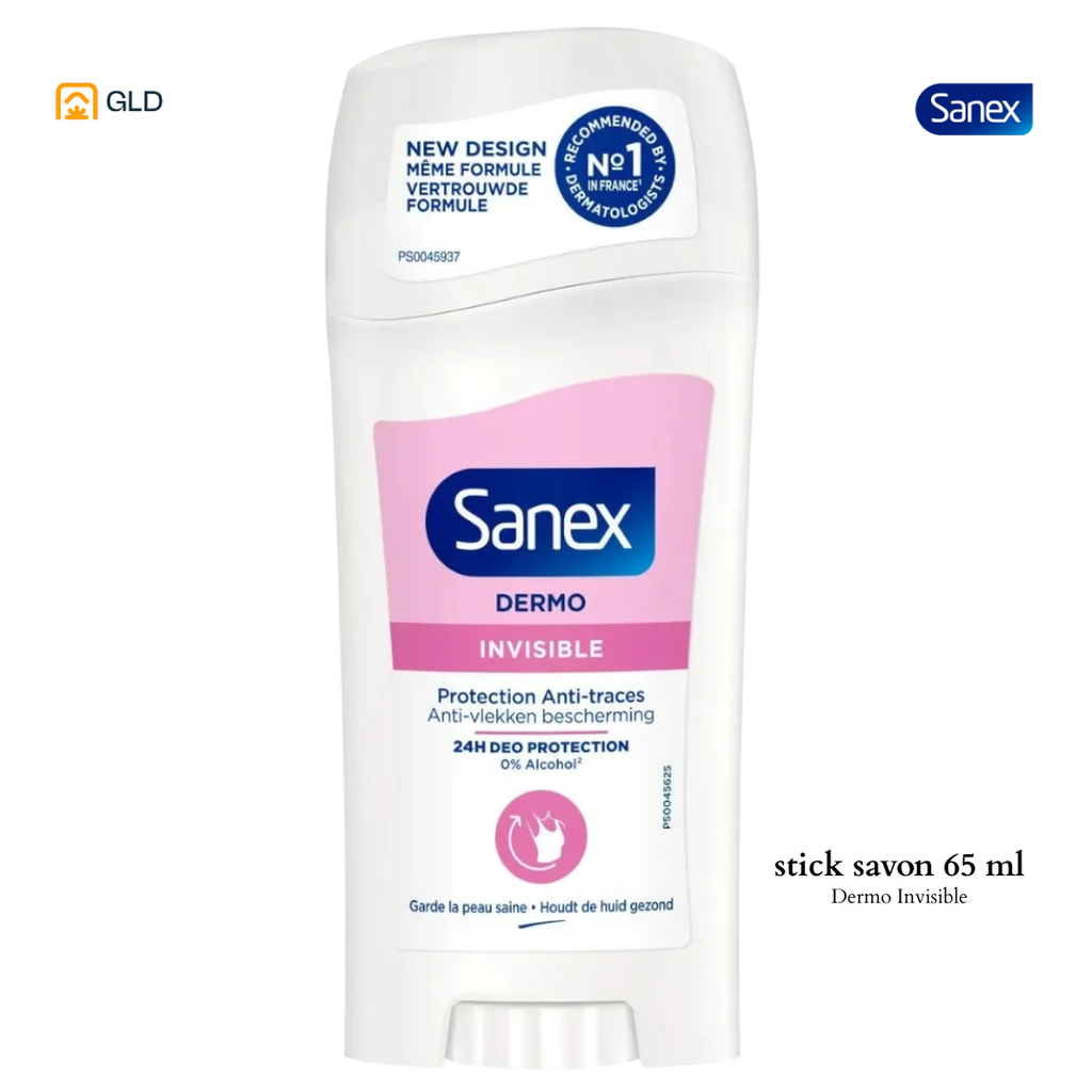 Stick Savon Sanex Dermo Invisible 65 ml 