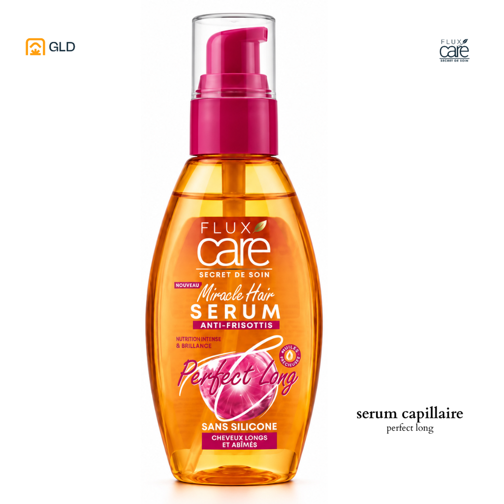 SERUM CAPILLAIRE FLUX CARE SANS SILICONE PERFECT LONG 120 ml