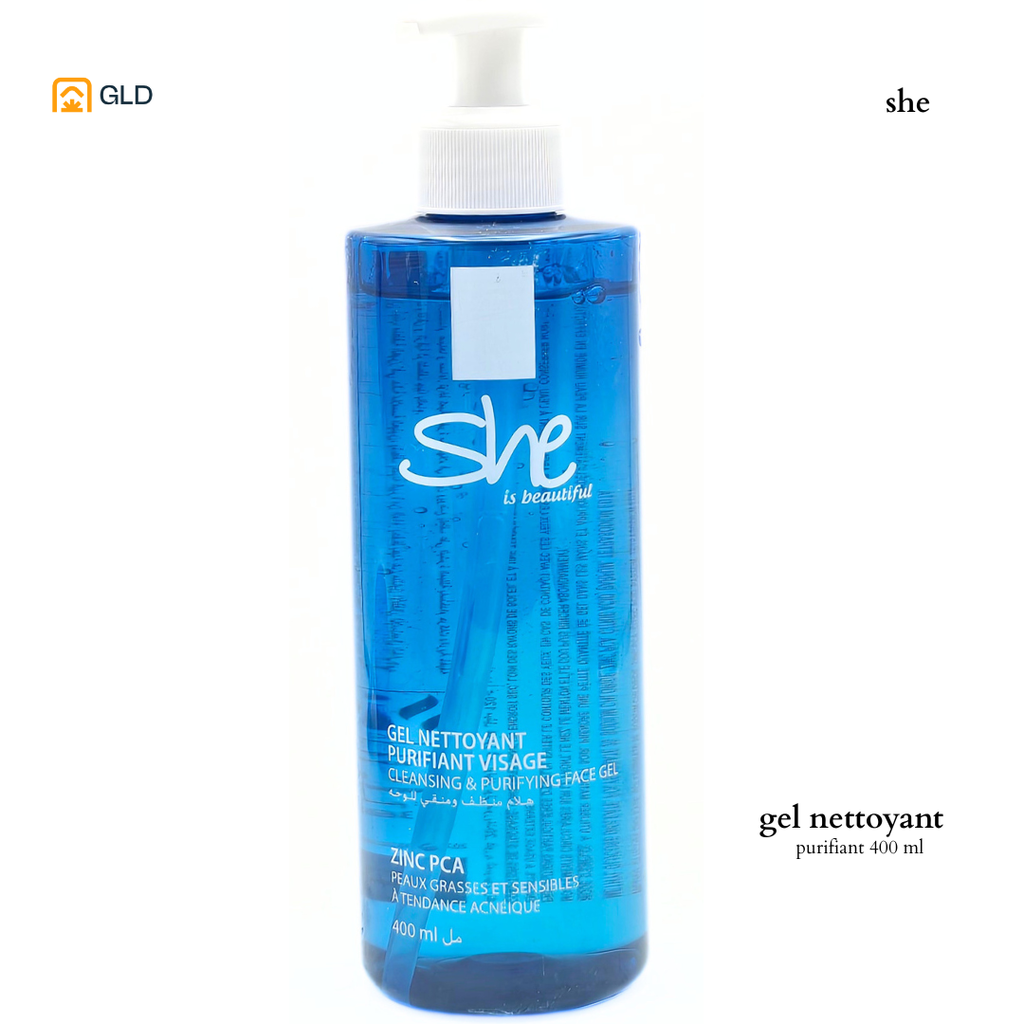 Gel Nettoyant She 400Ml Bleu
