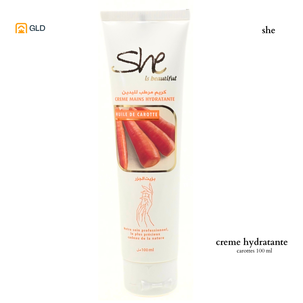 Creme Hydratante She 100Ml Carotte