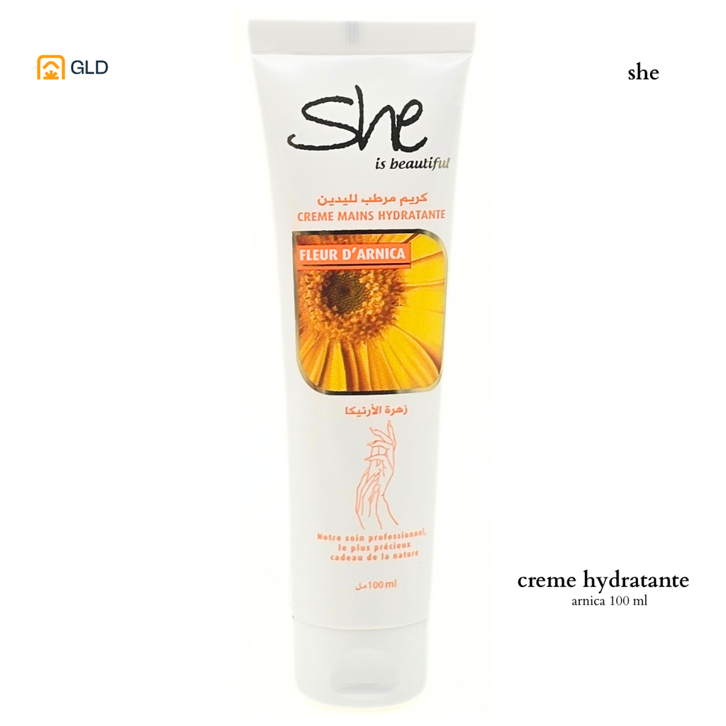 Creme Hydratante She 100Ml Fleurs D'arnica