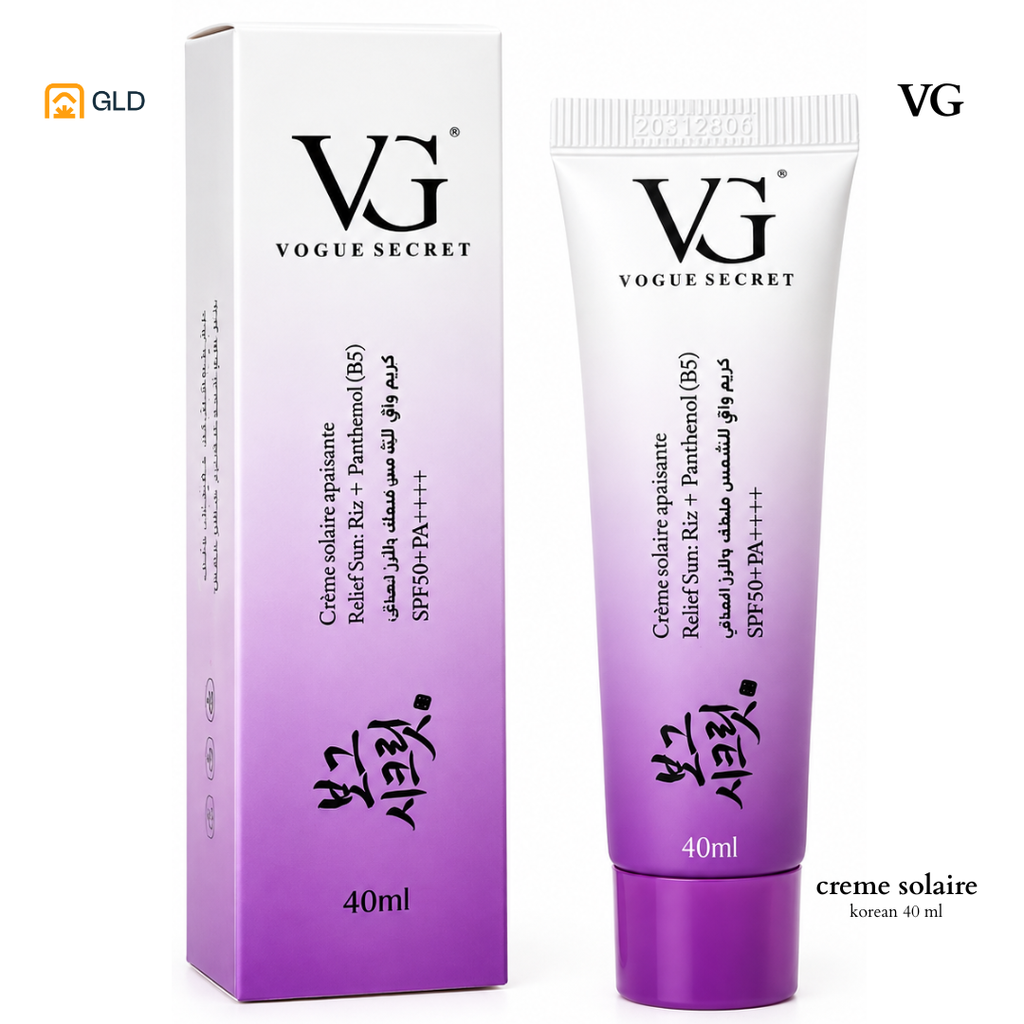 Creme Solaire Korean VG 40Ml