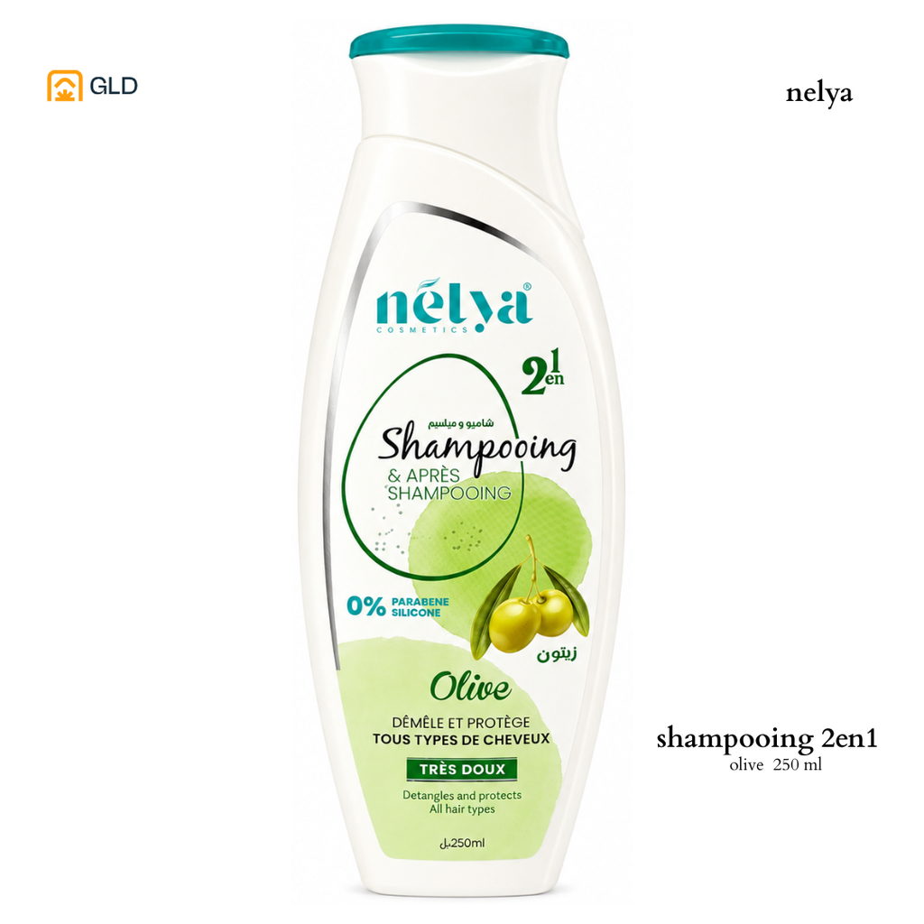 Shampooing Apres Shampooing Nelya Olive 250ML 
