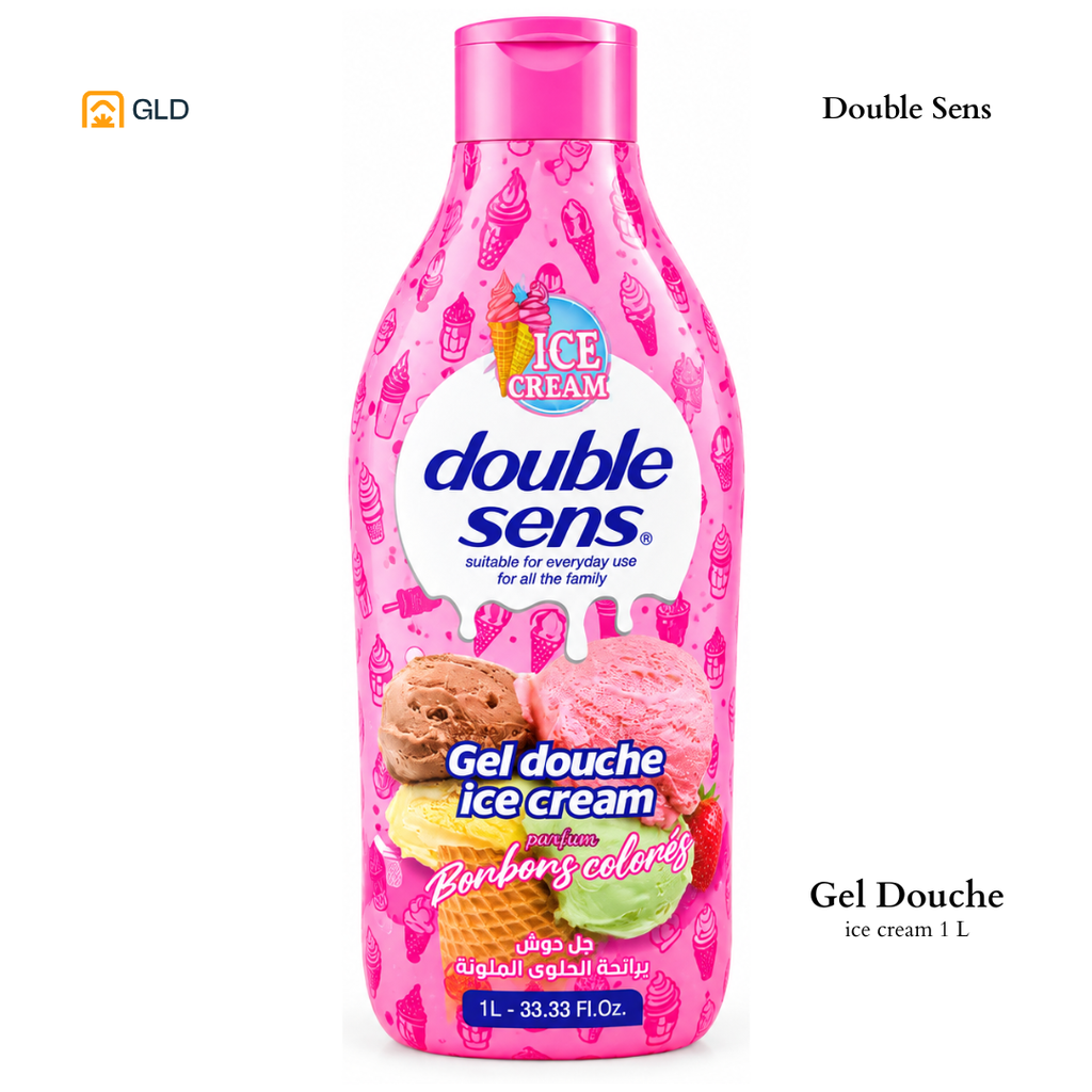 Gel Douche Double Sens 1L Ice Cream