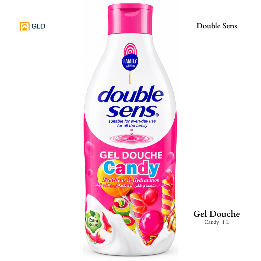 Gel Douche Double Sens 1L Candy