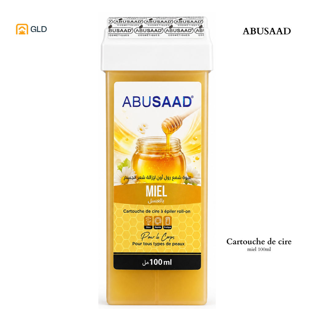 Cartouche De Cire Abusaad Roll on 100Ml Miel