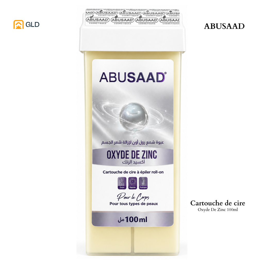 Cartouche De Cire Abusaad Roll on 100Ml Oxyd De Zinc