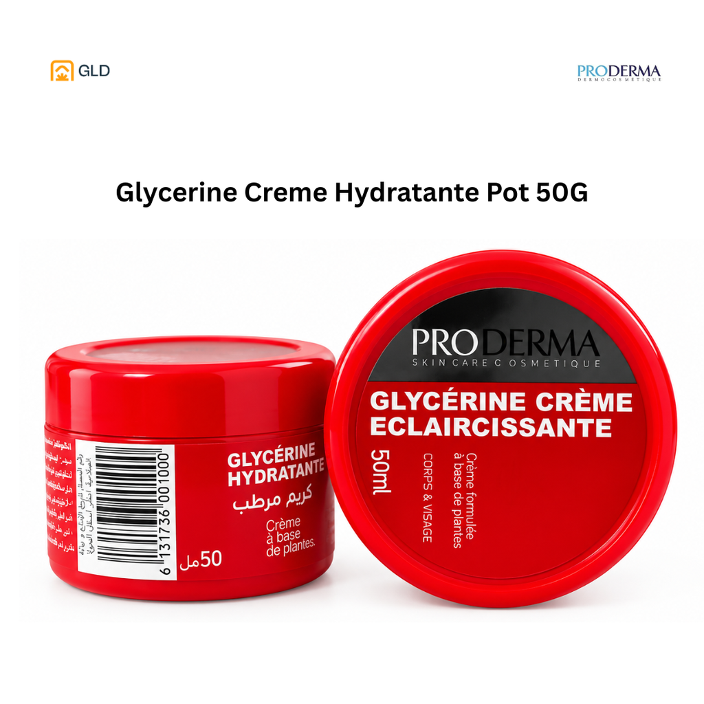 Glycerine Creme Hydratante Pot 50G