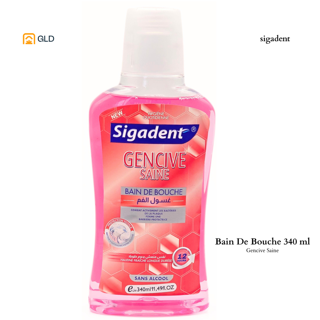 Bain De Bouche Sigadent Gencive 340Ml