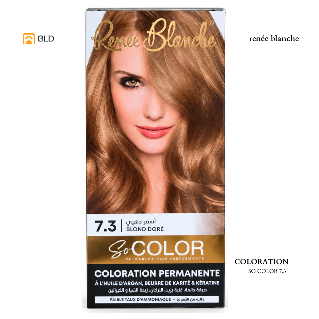 Coloration Capillaire So Color 7.3 Blond Doré