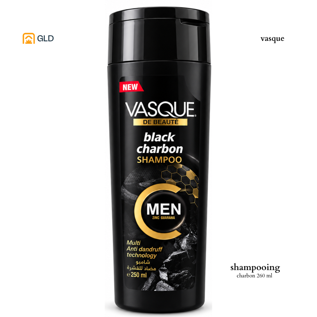 Shampooing Vasque Charbon 250Ml 