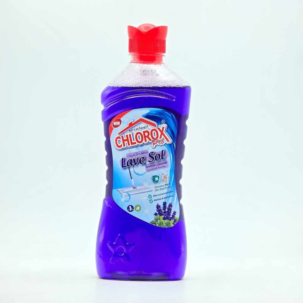 Lave Sol Chlorox Lavande 1 L