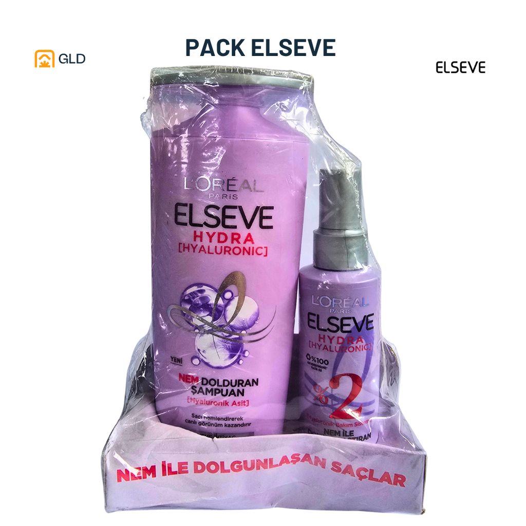 Elseve Pack Sh+Soin Hydra Mauve 