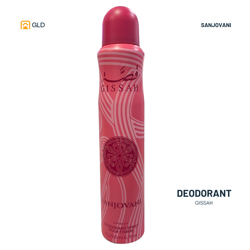 Deodorant Sanjovani Gissah Rose Claire