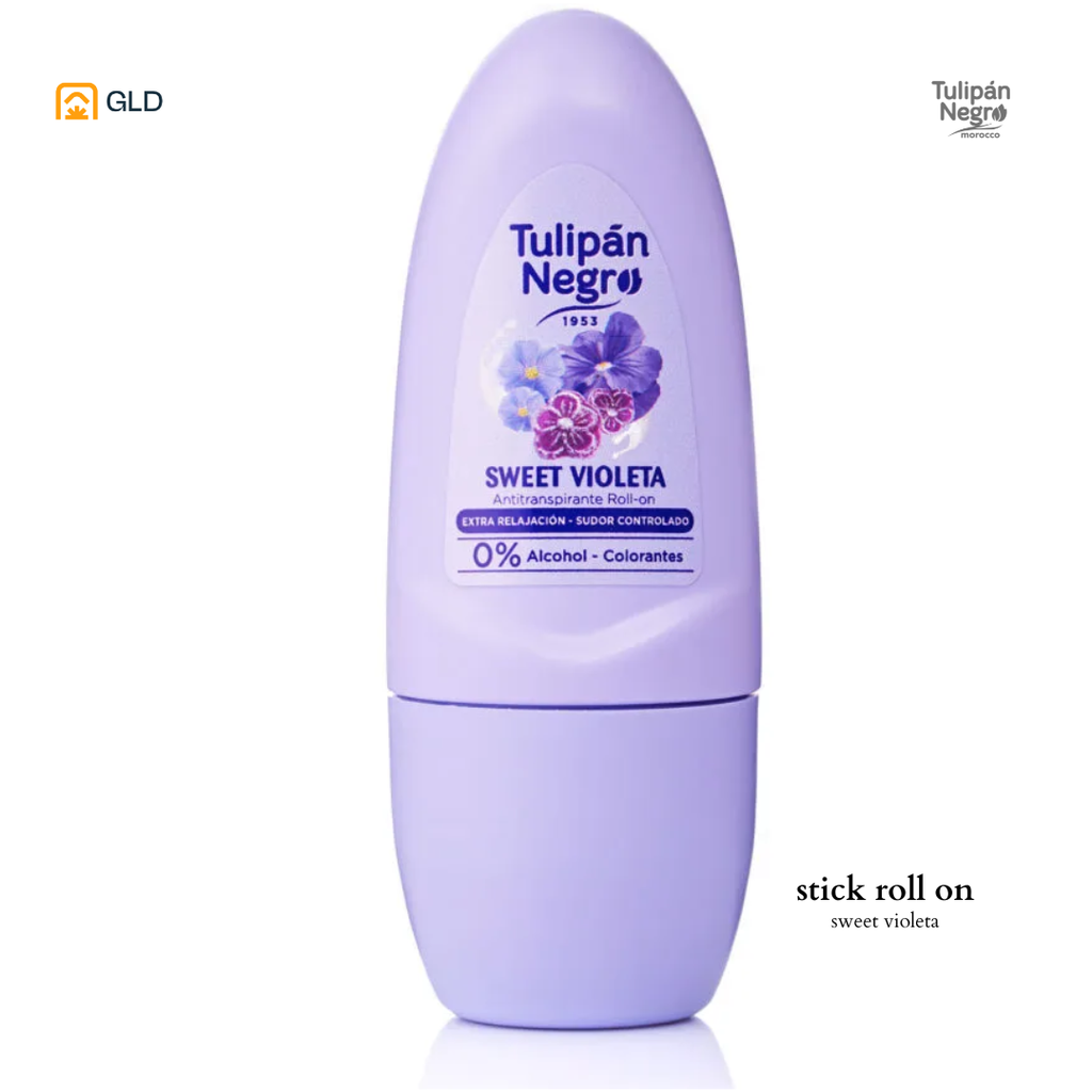 Stick Roll On Tulipan Negro  Sweet Violeta 50ML