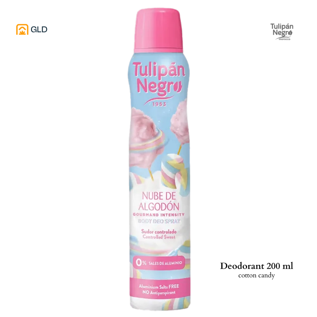 Deo Tulipan Negro Nube Algodon 200ML  