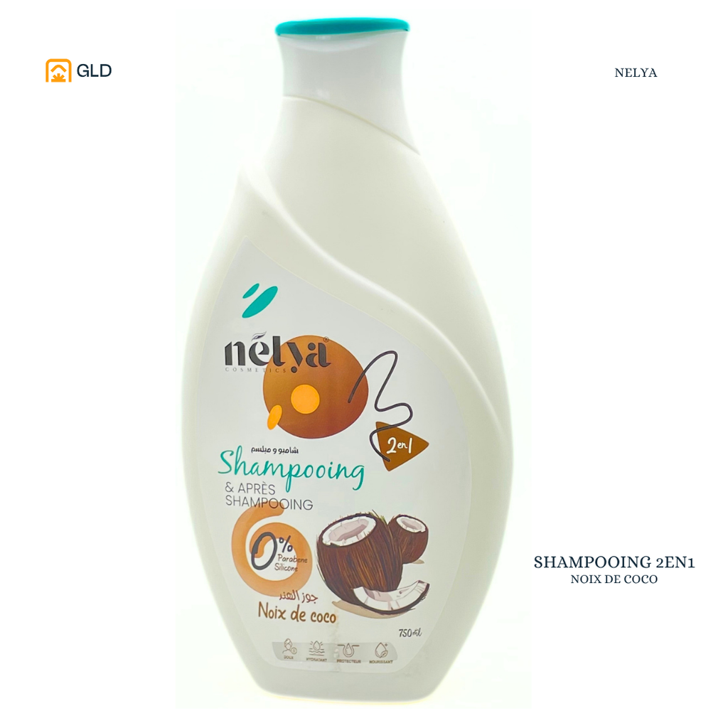 Shampooing Apres Shampooing Nelya Coco 750ML 
