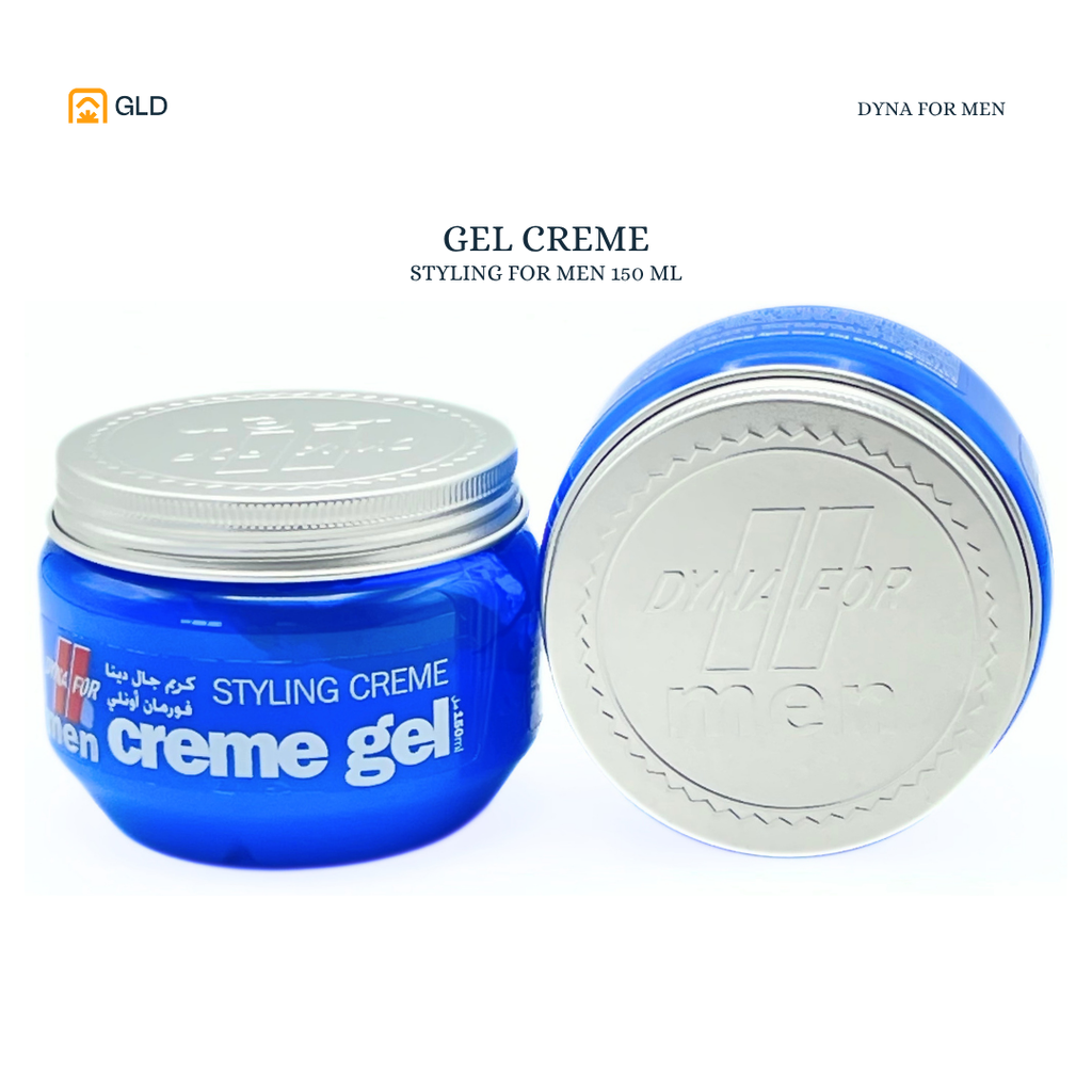 Gel Creme Men Bleu Dyna For Men bleu clair 150ML