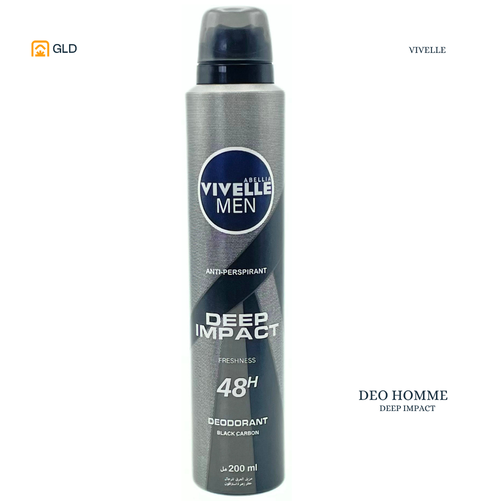Deodorant  Vivelle Abellia Noir deep impact 200ML