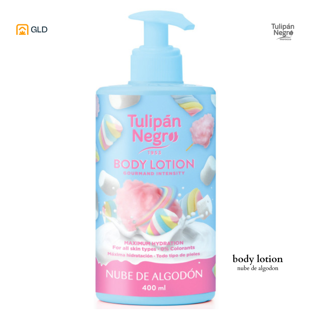 Body Lotion Tulipan Negro Nube De Algodon  400ML 