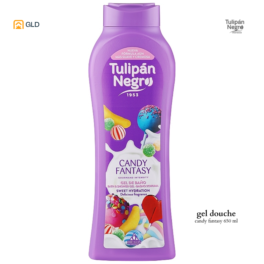 Gel Douche Tulipan Negro Candy Fantasy 650ML