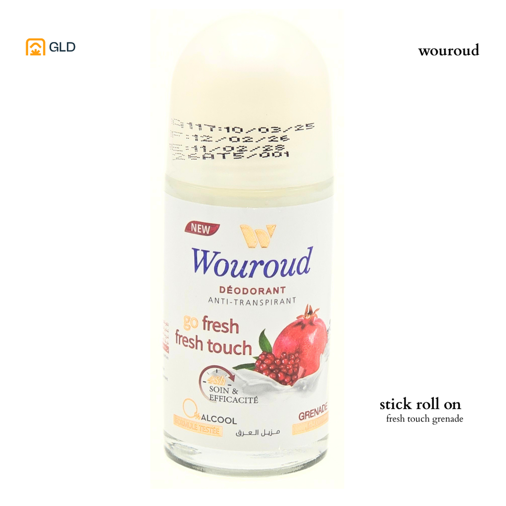 Stick Roll-on Wouroud Glass 50Ml Grenade