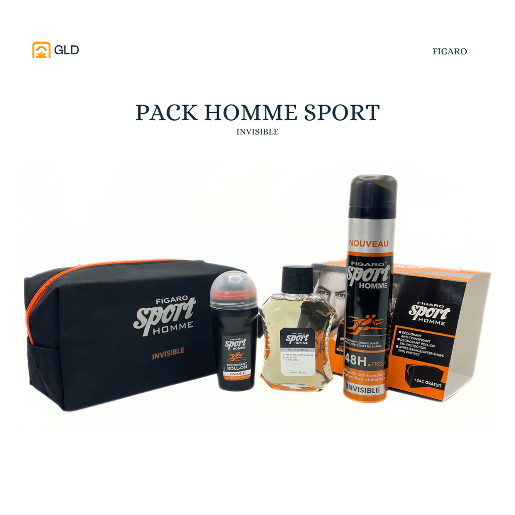 Coffret Figaro Sport 3PC Invisible Orange